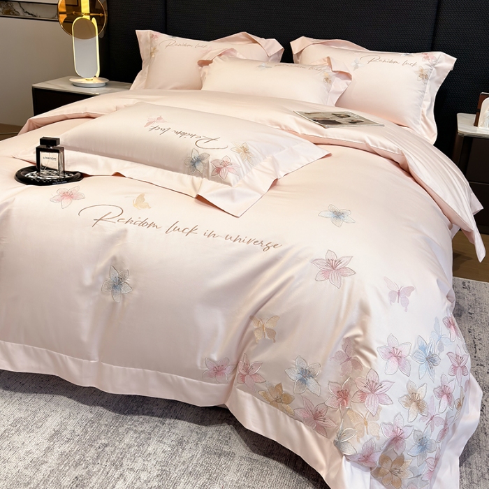 91家纺网 家纺一手货源 找家纺 （总）星蕴家纺 2025新款100支澳棉正宗长绒棉四件套-诺兰