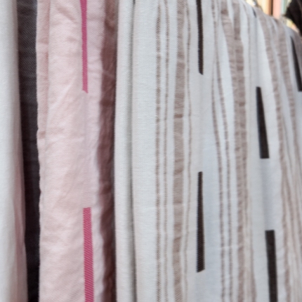 恒森  套件面料全棉单层剪花大提花