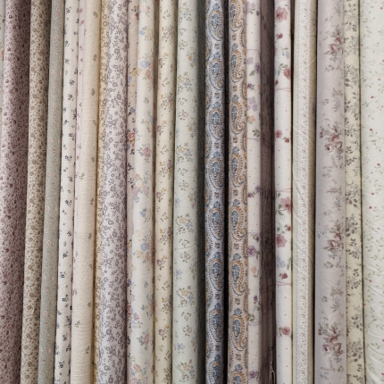 盛帛  套件面料被芯面料床盖面料105克仿棉印花系列