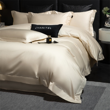 91家纺网 家纺一手货源 找家纺 （总）2026新款100新疆长绒棉四件套-都柏林