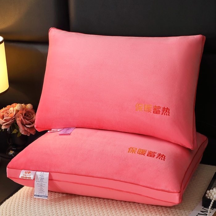 91家纺网 家纺一手货源 找家纺 兴丝露枕芯 水晶绒枕芯 超柔暖绒枕 枕头 中高枕 成人枕头