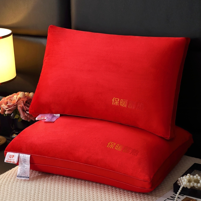 91家纺网 家纺一手货源 找家纺 （总）兴丝露枕芯 水晶绒枕芯 超柔暖绒枕 枕头 中高枕 成人枕头