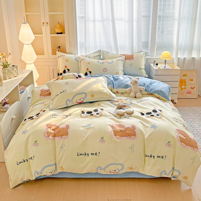 91家纺网 家纺一手货源 找家纺 坚果摄影  卡通套件拍摄赏析