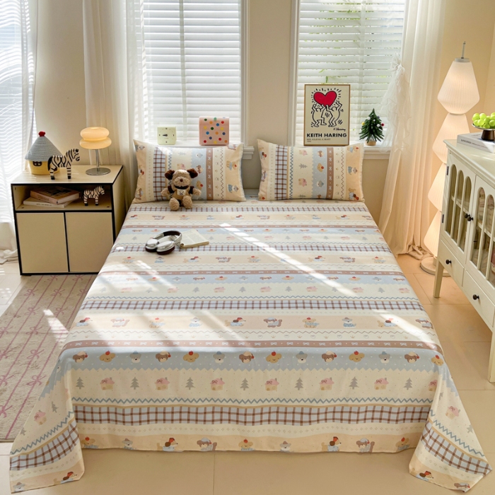 91家纺网 家纺一手货源 找家纺 坚果摄影  卡通床单拍摄赏析