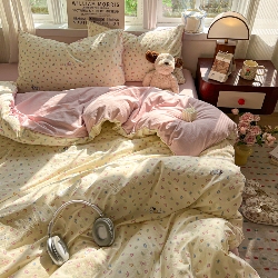 91家纺网 家纺一手货源 找家纺 坚果摄影   卡通可爱风套件拍摄赏析,1#