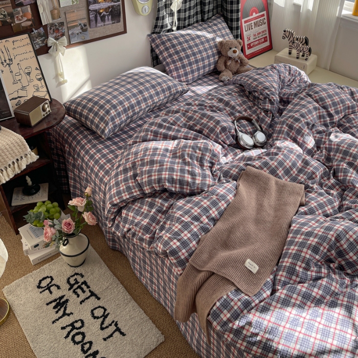 91家纺网 家纺一手货源 找家纺 坚果摄影  日系清新复古风套件拍摄赏析