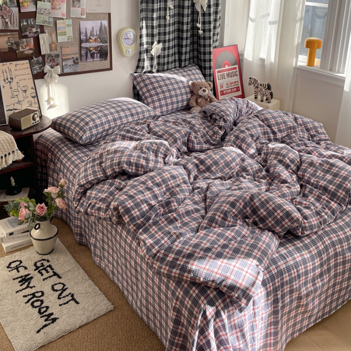 91家纺网 家纺一手货源 找家纺 坚果摄影  日系清新复古风套件拍摄赏析