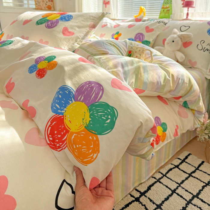 91家纺网 家纺一手货源 找家纺 坚果摄影  小清新花卉套件拍摄赏析