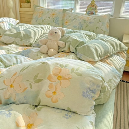 91家纺网 家纺一手货源 找家纺 坚果摄影  小清新系列套件拍摄赏析5