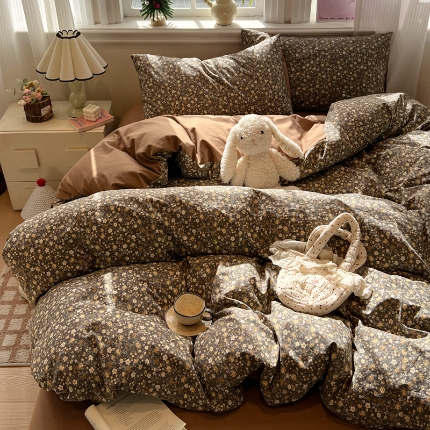91家纺网 家纺一手货源 找家纺 坚果摄影  小窝感套件拍摄赏析