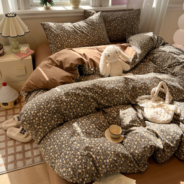 91家纺网 家纺一手货源 找家纺 坚果摄影  小窝感套件拍摄赏析