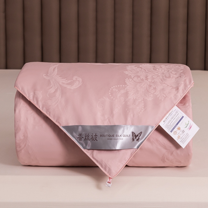 91家纺网 家纺一手货源 找家纺  100%桑蚕丝高级蚕丝被纯棉被子冬被四季被春秋被芯 大红结婚喜被送礼物