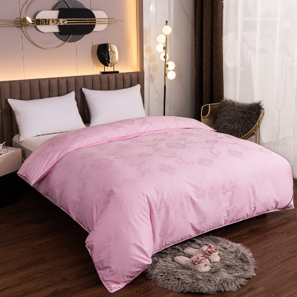 91家纺网 家纺一手货源 找家纺  100%桑蚕丝高级蚕丝被纯棉被子冬被四季被春秋被芯 大红结婚喜被送礼物