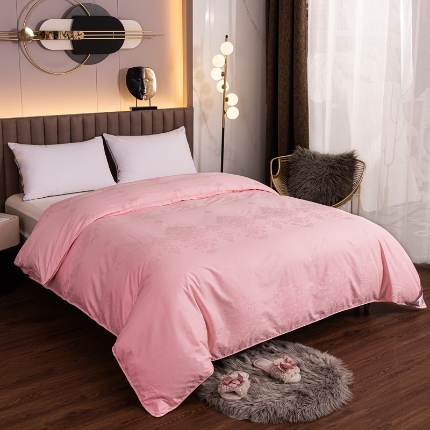 91家纺网 家纺一手货源 找家纺  100%桑蚕丝高级蚕丝被纯棉被子冬被四季被春秋被芯 大红结婚喜被送礼物