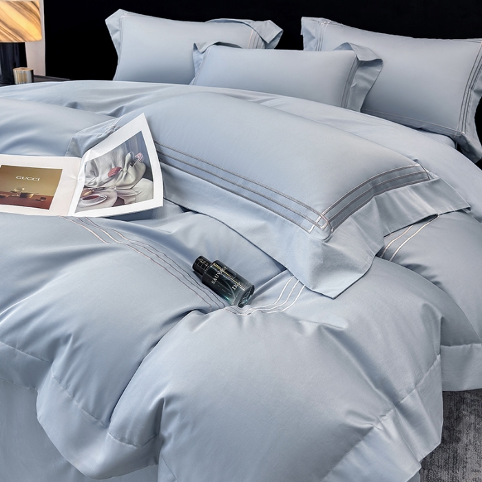 91家纺网 家纺一手货源 找家纺 （总）星蕴家纺 2026新款贡缎长绒棉纯棉四件套-简爱