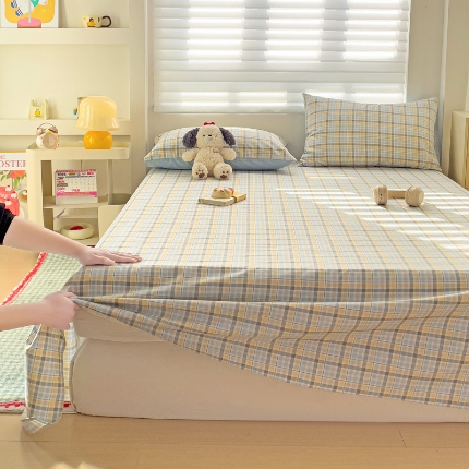 91家纺网 家纺一手货源 找家纺 （总）2026春夏新款全棉印花四件套单品系列-单床单