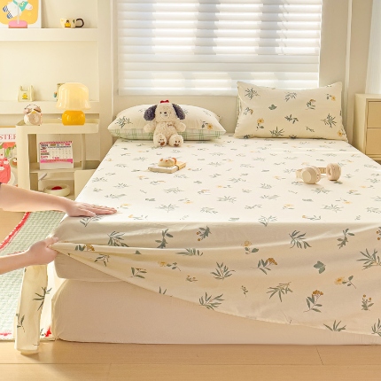 91家纺网 家纺一手货源 找家纺 （总）2026春夏新款全棉印花四件套单品系列-单床单