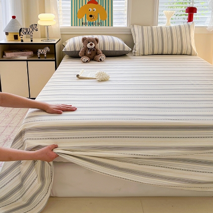 91家纺网 家纺一手货源 找家纺 （总）2026春夏新款全棉印花四件套单品系列-单床单