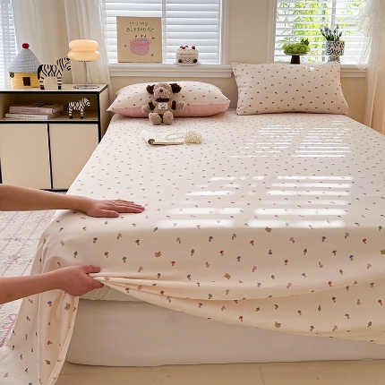 91家纺网 家纺一手货源 找家纺 （总）2026春夏新款全棉印花四件套单品系列-单床单