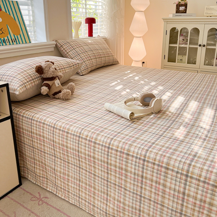 91家纺网 家纺一手货源 找家纺 （总）2026春夏新款全棉印花四件套单品系列-单床单