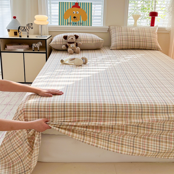 91家纺网 家纺一手货源 找家纺 （总）2026春夏新款全棉印花四件套单品系列-单床单