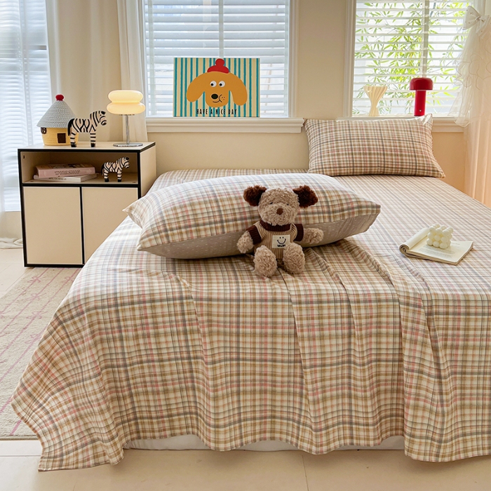 91家纺网 家纺一手货源 找家纺 （总）2026春夏新款全棉印花四件套单品系列-单床单