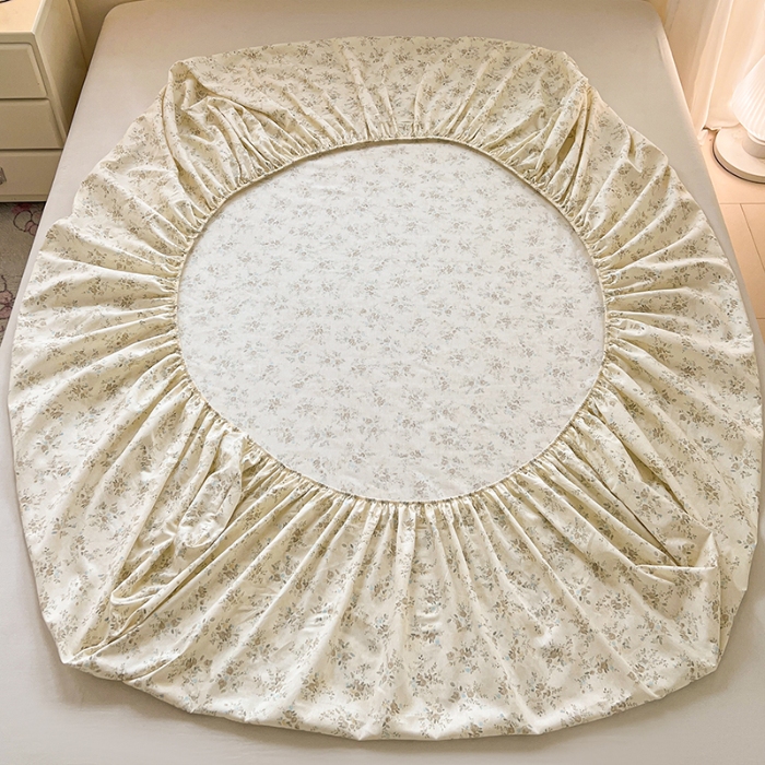 91家纺网 家纺一手货源 找家纺 （总）2026春夏新款全棉印花四件套单品系列-单床笠