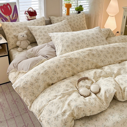 91家纺网 家纺一手货源 找家纺 （总）2026新款全棉印花单品套件--单被套