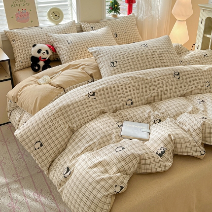 91家纺网 家纺一手货源 找家纺 （总）2026新款全棉印花单品套件--单被套