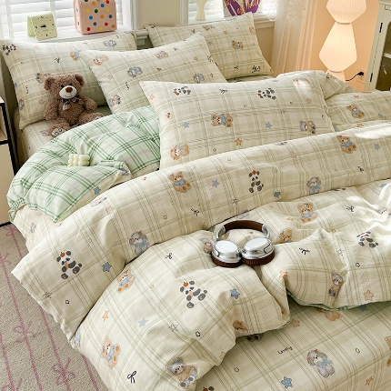 91家纺网 家纺一手货源 找家纺 （总）2026新款全棉印花单品套件--单被套