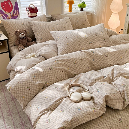 91家纺网 家纺一手货源 找家纺 （总）2026新款全棉印花单品套件--单被套