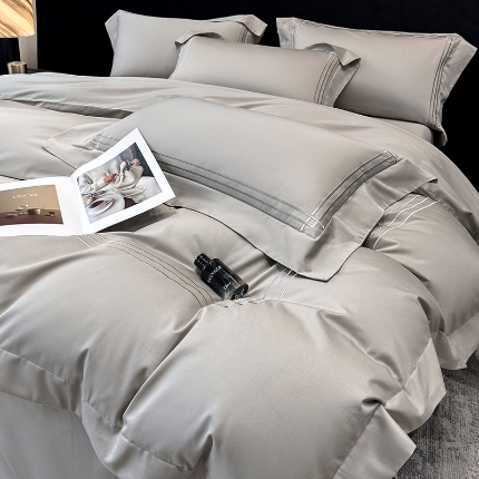 （总）星蕴家纺 2026新款贡缎长绒棉纯棉四件套-简爱