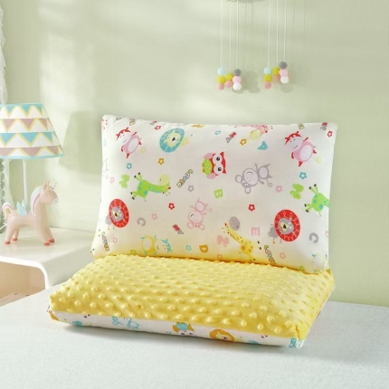 91家纺网 家纺一手货源 找家纺 （总）冬巢 2024新款AB版全棉豆豆绒枕头枕套