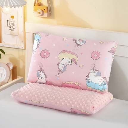 91家纺网 家纺一手货源 找家纺 （总）冬巢 2024新款AB版全棉豆豆绒枕头枕套