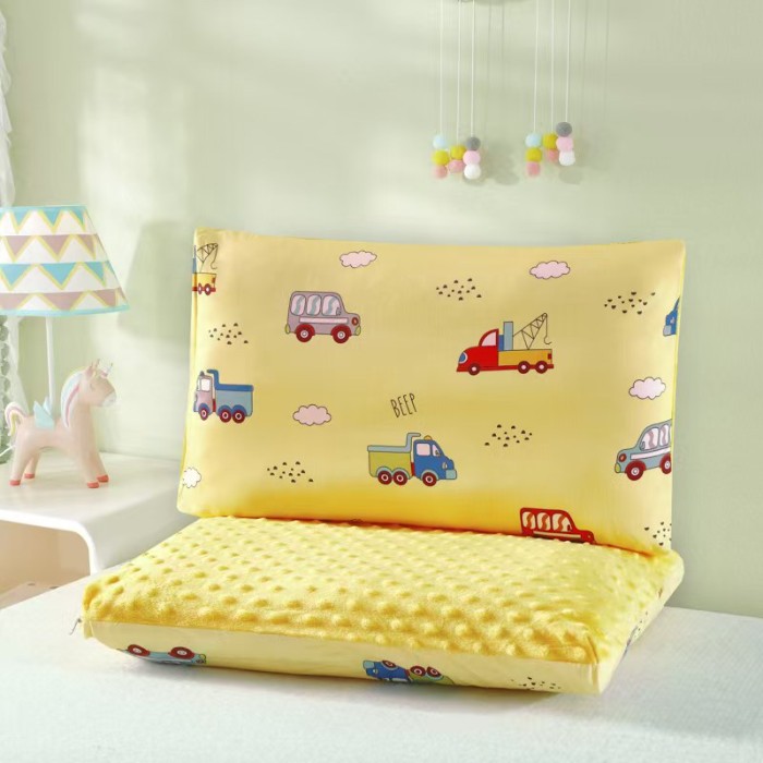 91家纺网 家纺一手货源 找家纺 （总）冬巢 2024新款AB版全棉豆豆绒枕头枕套