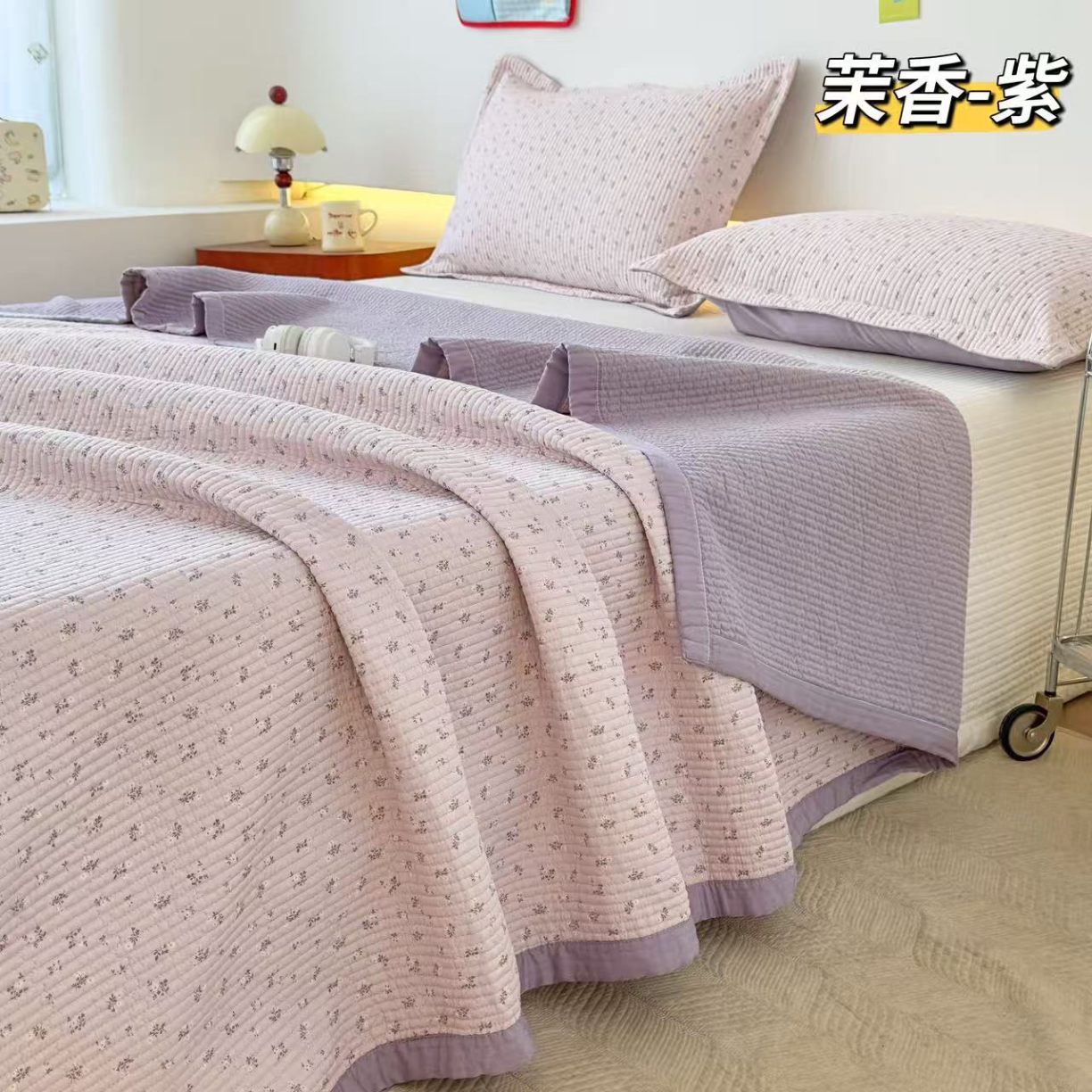 91家纺网 家纺一手货源 找家纺 （总）莫代尔 天丝标准加大加厚单床盖