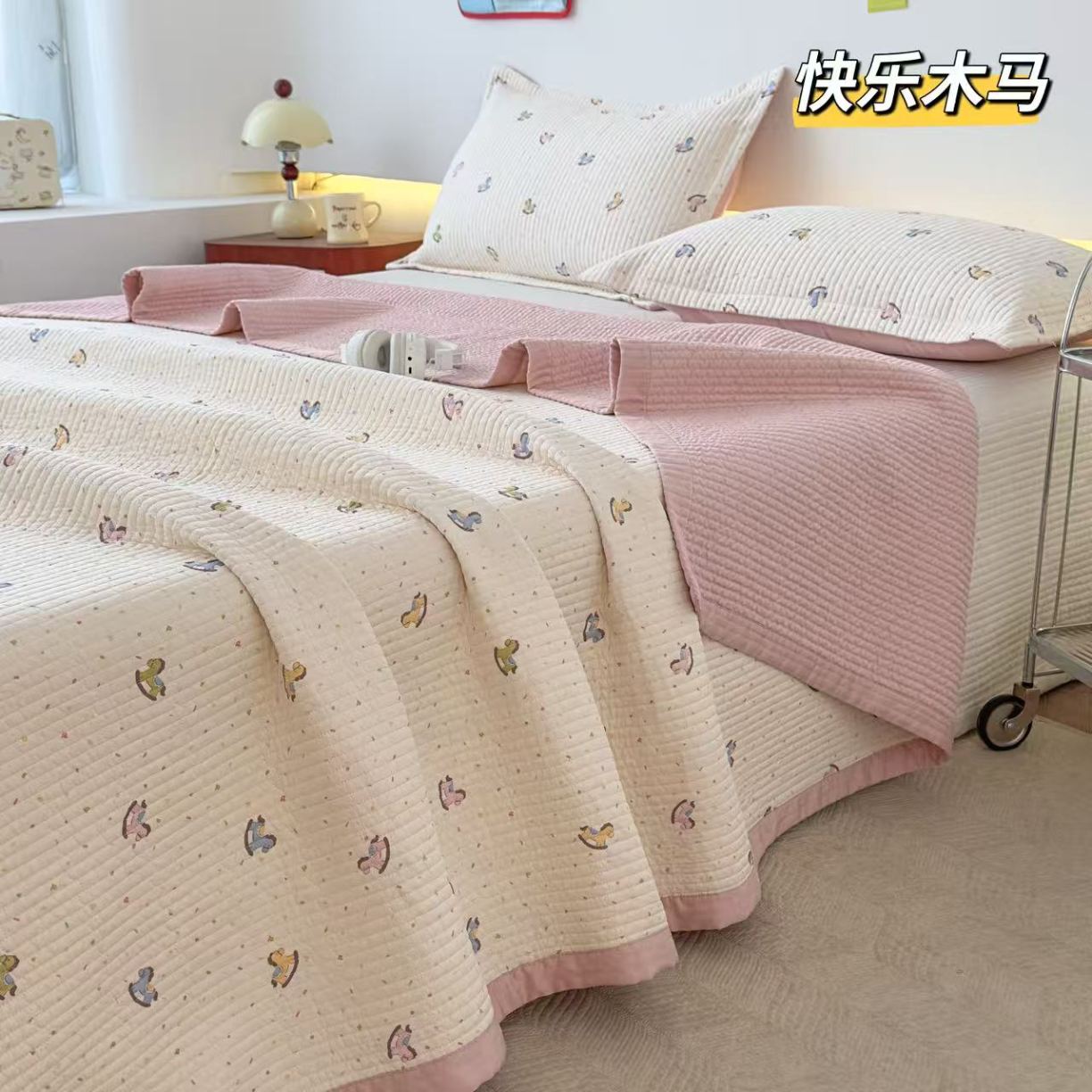 91家纺网 家纺一手货源 找家纺 （总）莫代尔 天丝标准加大加厚单床盖