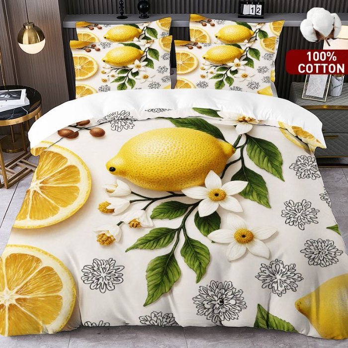 91家纺网 家纺一手货源 找家纺 （总）全棉数码印花被套套件/一件定制pod模式jit跨境单品一件代发shein亚马逊速卖通24小时内发货