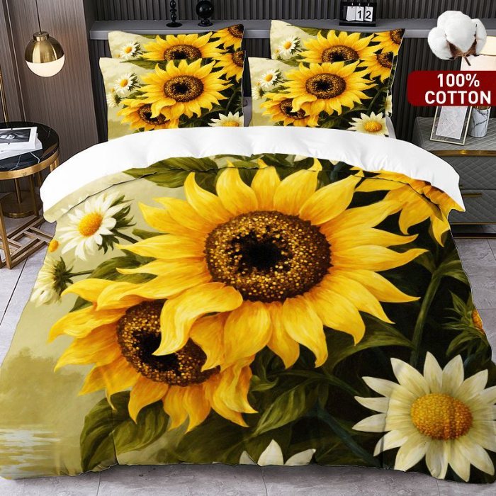 91家纺网 家纺一手货源 找家纺 （总）全棉数码印花被套套件/一件定制pod模式jit跨境单品一件代发shein亚马逊速卖通24小时内发货