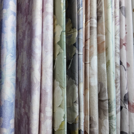 333玉芙蓉  套件面料全棉面料40支优倍棉面料