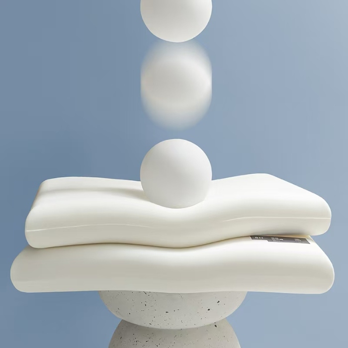 91家纺网 家纺一手货源 找家纺 彩烨枕芯   慢回弹记忆枕枕头+云朵同款枕芯双芯切割双拼三芯记忆棉记忆绵