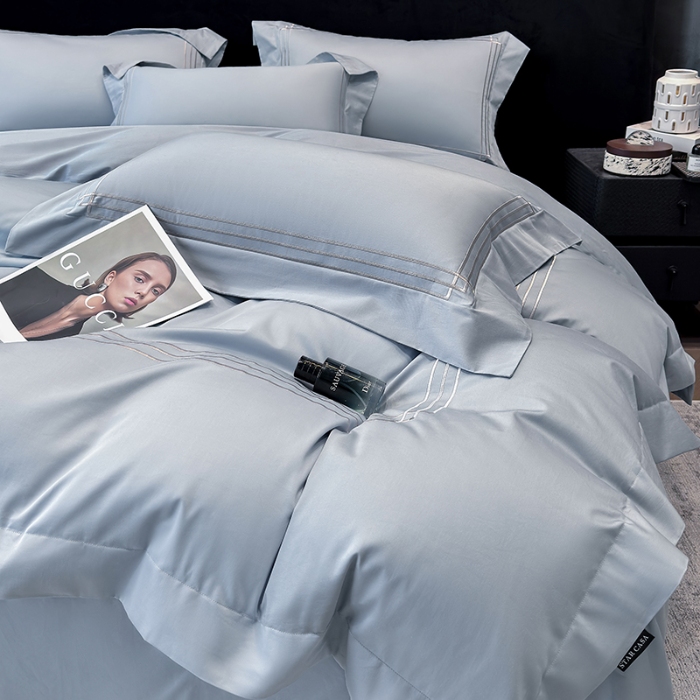 91家纺网 家纺一手货源 找家纺 （总）星蕴家纺 2026新款贡缎长绒棉四件套-简爱