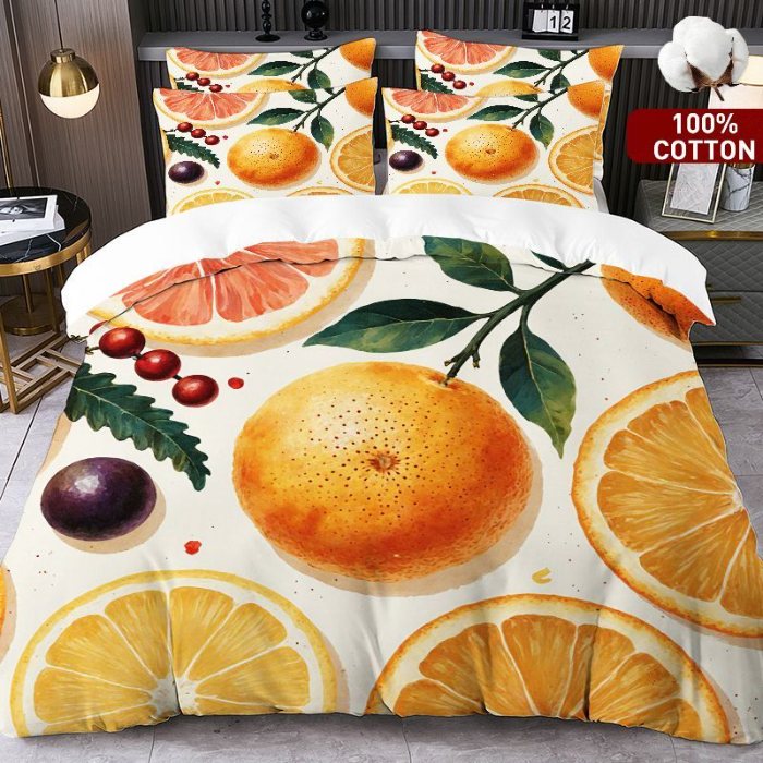 91家纺网 家纺一手货源 找家纺 全棉数码印花被套套件/一件定制pod模式jit跨境单品一件代发shein亚马逊速卖通24小时内发货