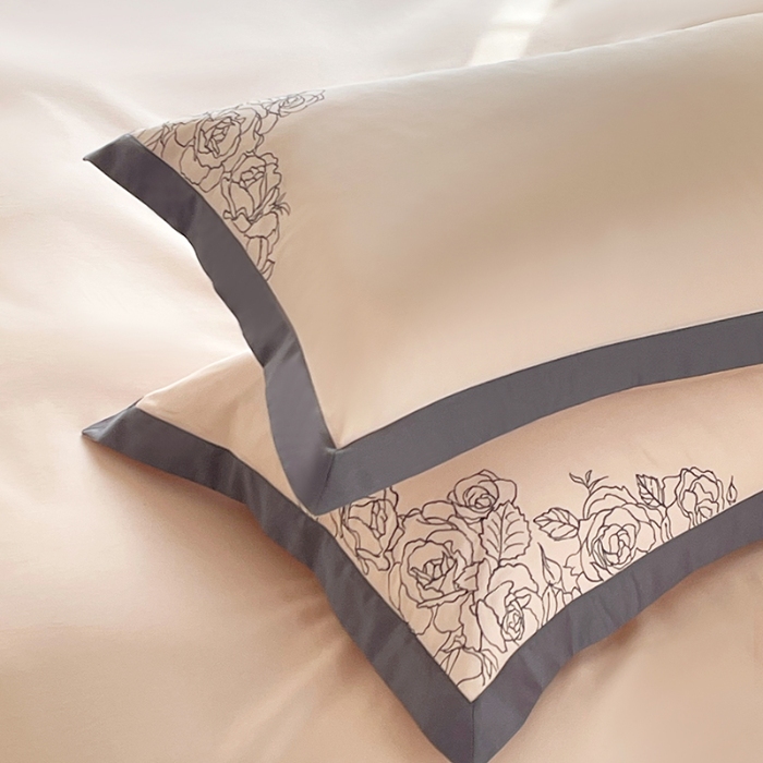 91家纺网 家纺一手货源 找家纺 100S100支全棉皇妃缎四件套长绒棉直播爆款