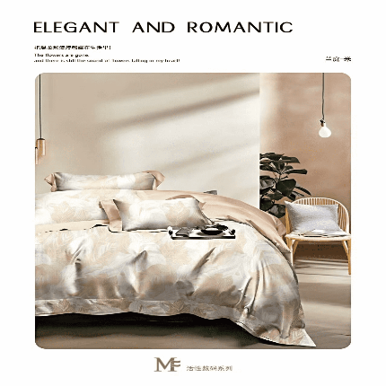 91家纺网 家纺一手货源 找家纺 （总）2025新款百分百全棉13372四件套