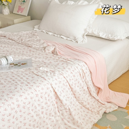 91家纺网 家纺一手货源 找家纺 （总）双层纱床盖三件套 新款全棉纯棉花边防滑夹棉床单单件四季通用