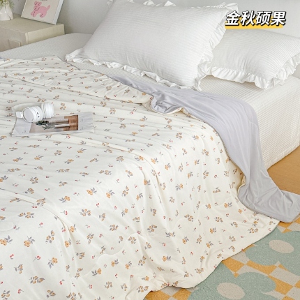 91家纺网 家纺一手货源 找家纺 （总）凉感冰丝夏凉被 小冰皮夏被凉感丝家用空调薄被子可机洗单双人夏被