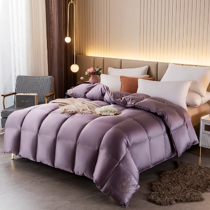 91家纺网 家纺一手货源 找家纺 95鹅绒被 真丝95鹅绒被 羽绒被