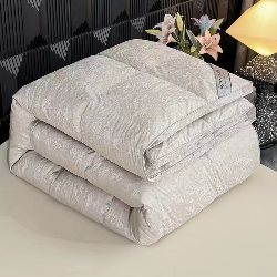 91家纺网 家纺一手货源 找家纺 95鹅绒被 高端95鹅绒被 羽绒被 保真鹅绒被 ,提花羽绒被灰色,提花羽绒被米黄,提花羽绒被豆沙