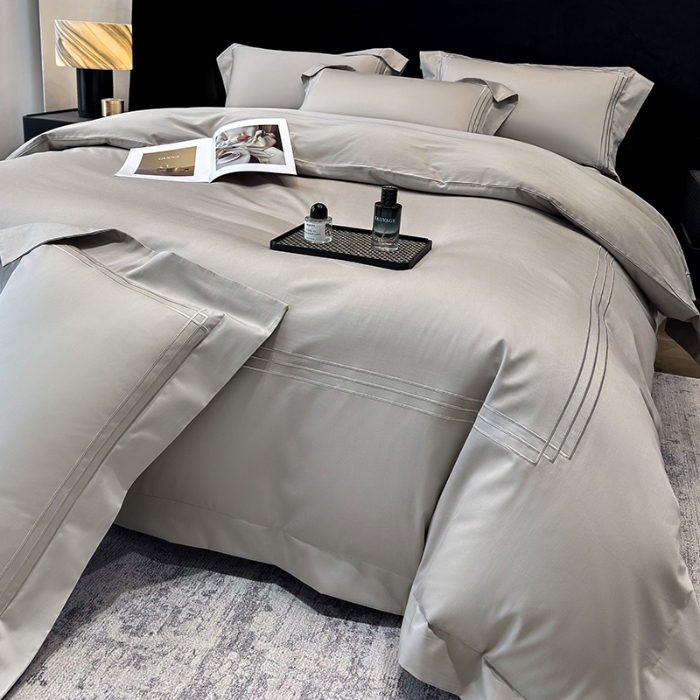 91家纺网 家纺一手货源 找家纺 （总）星蕴家纺 2026新款贡缎长绒棉四件套-简爱